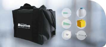 Kit insumos para aplicação do medicamento - mobile